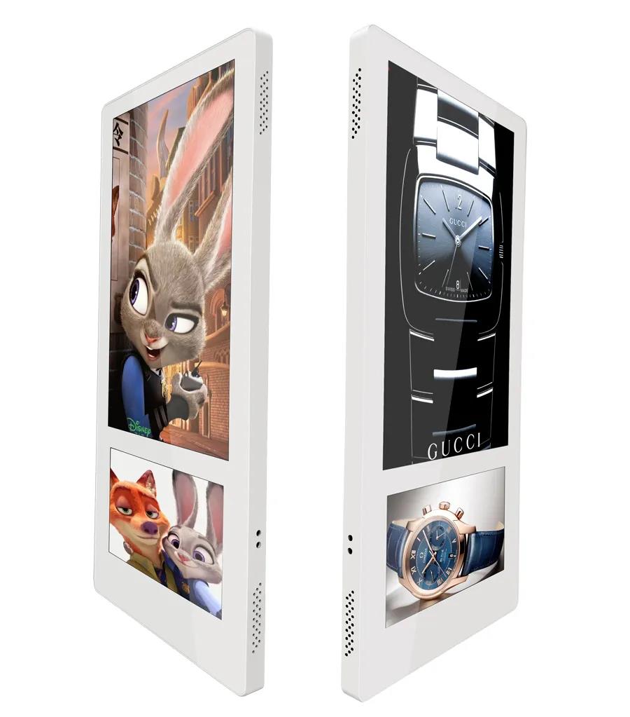 電梯樓宇廣告機電梯廣告屏如何在電梯里面安裝