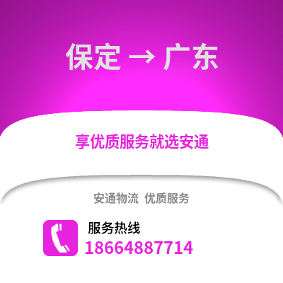 保定到廣東物流專線_保定到廣東貨運專線公司