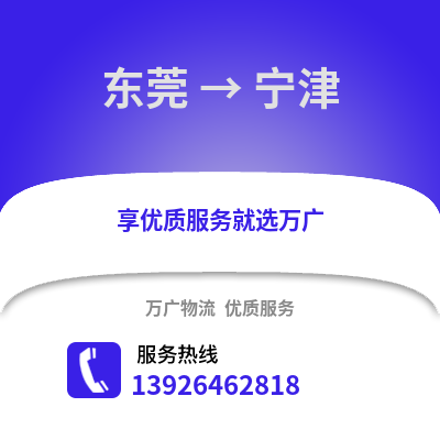 東莞到寧晉物流專線_東莞到寧晉貨運專線公司