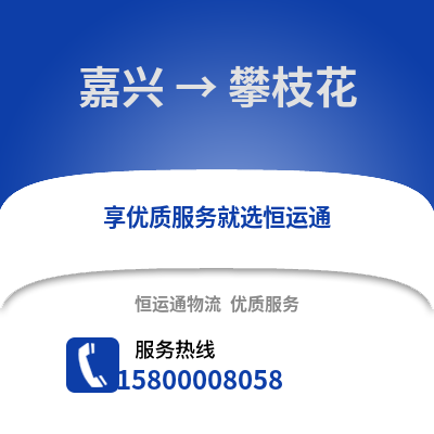 嘉興到攀枝花物流公司,嘉興到攀枝花貨運,嘉興至攀枝花物流專線2