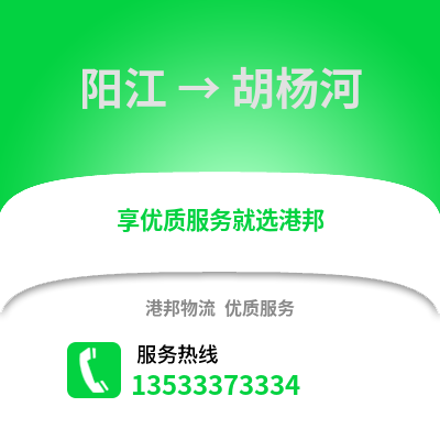 陽江到胡楊河物流專線_陽江到胡楊河貨運(yùn)專線公司