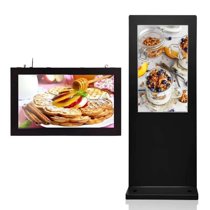 戶外廣告牌和室內廣告機有什么不同?